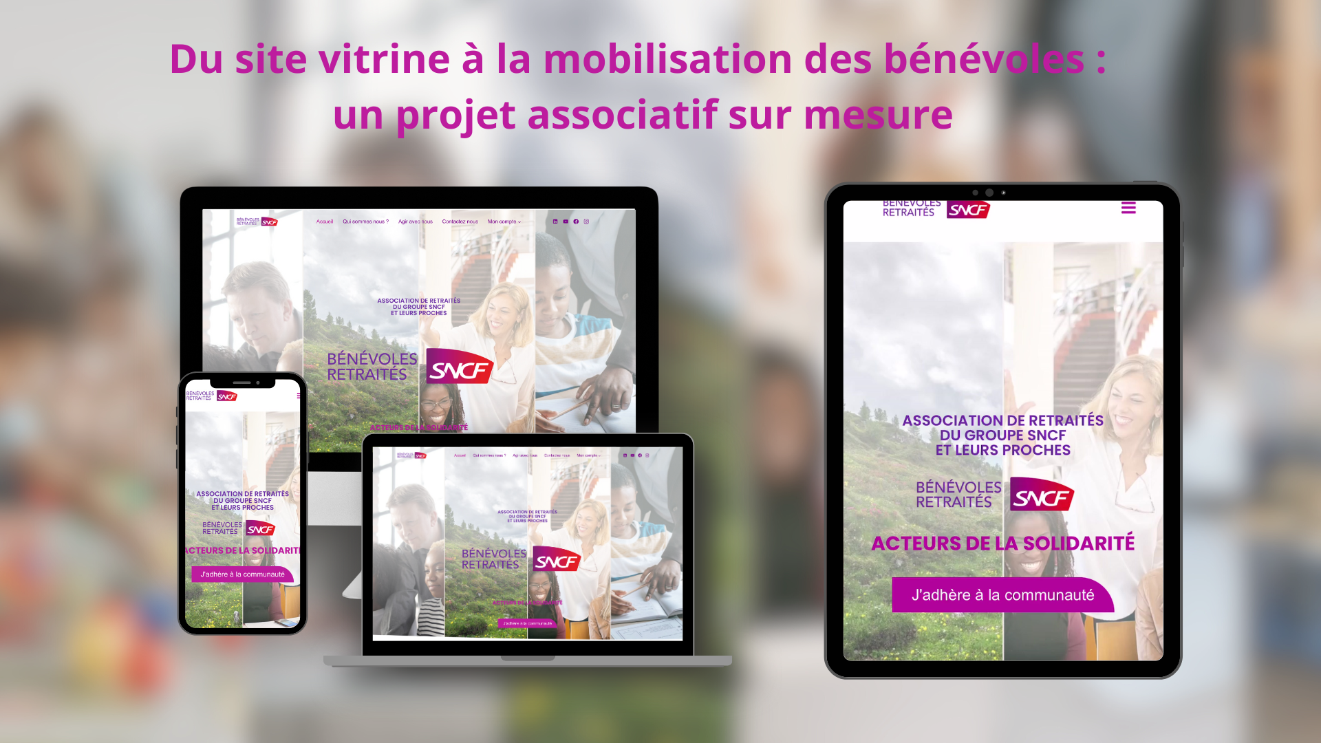Présentation du projet Bénévoles Retraités SNCF