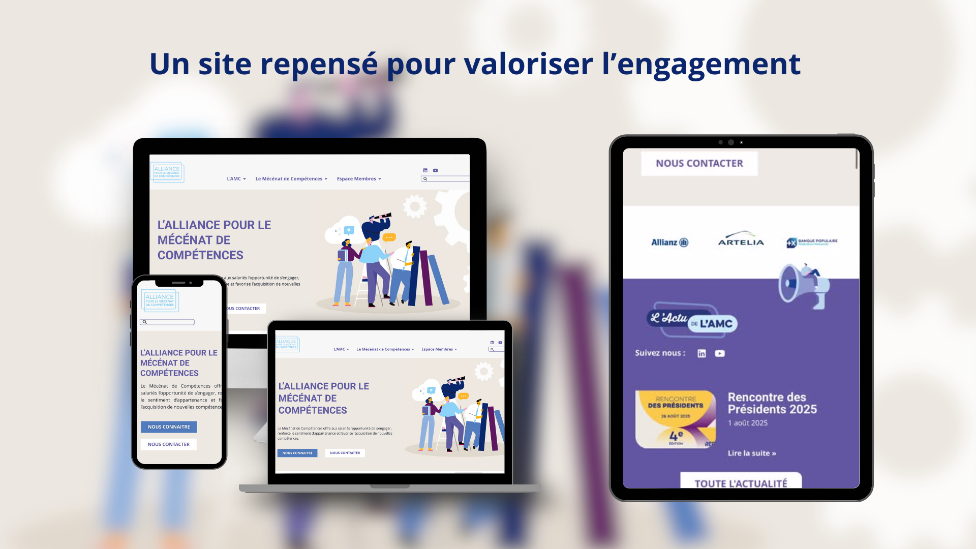Présentation du projet Alliance pour le mécénat de compétences